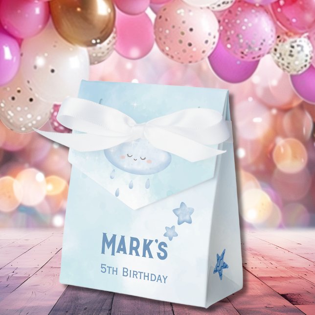 Aquarell Blaue Teddybären Geschenkschachtel (Von Creator hochgeladen)