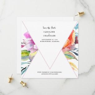 Aquarell-Blumen-Hochzeit-Save-the-Date-Website Save The Date