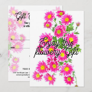 Aquarell-Blumen nahtloses Muster 5 Karte