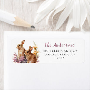 Aquarell-Blumen-Oster-Anschrift