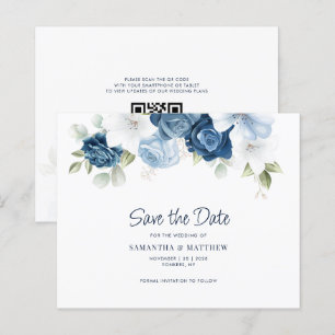 Aquarell-Blumen-QR-Code-Hochzeit-Save-the-Date-Kar