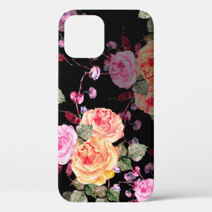 Aquarell-Blumenstrauß mit Blumen Haricot auf Case-Mate iPhone Hülle