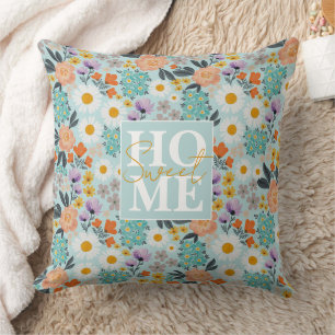 Aquarell Boho Floral Kissen