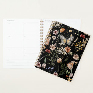 Aquarell Boho Floral Planer