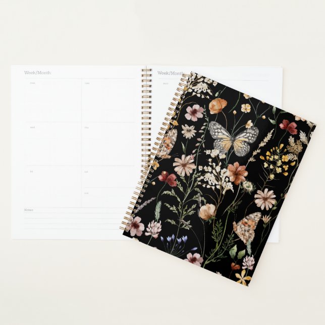 Aquarell Boho Floral  Planer (Anzeige)