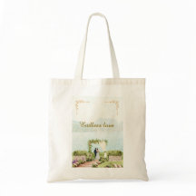 Aquarell Botanische Hochzeitstasche – Elegant