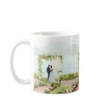 Aquarell Botanischer Hochzeitsbecher Gastgeschenk