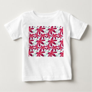 Aquarell Botanisches Nahtloses Muster Poster Baby T-shirt