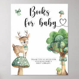 Aquarell - Bücher für Babyposter Poster