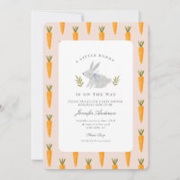 Aquarell Bunny Blume Little Bunny Baby Dusche