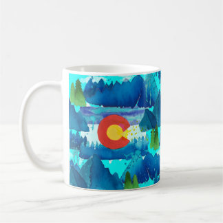 Aquarell Colorado Kaffeetasse