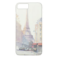 Aquarell des Eiffelturm-| Paris