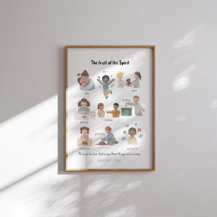 Aquarell die Frucht des Spirituosenposters Poster