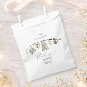 Aquarell ein kleines Fischerbaby sPaper Plat Geschenktütchen