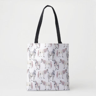 Aquarell-Einhorn-Märchen-Muster Tasche