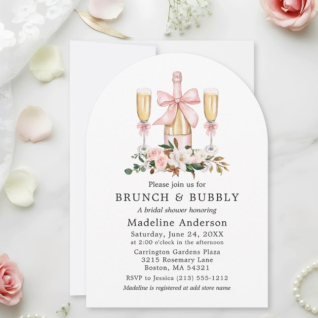 Aquarell Einladung (Customize to add more text to back of card.)