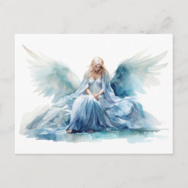 Aquarell Engel Postkarte