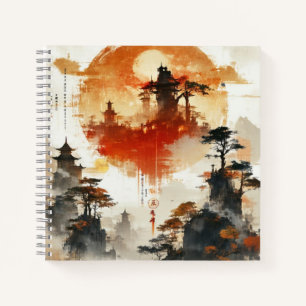 Aquarell Erstellen Sie Ihr eigenes benutzerdefinie Notizbuch
