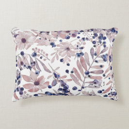 Aquarell Eukalyptus Blaubeere Botanische Kunst Lie Dekokissen