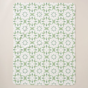 Aquarell Eukalyptus Grün Botanical Verde Sherpadecke