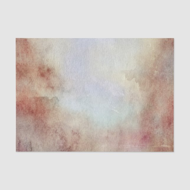 Aquarell-Fall-Hintergrund Seidenpapier (Vorderseite)