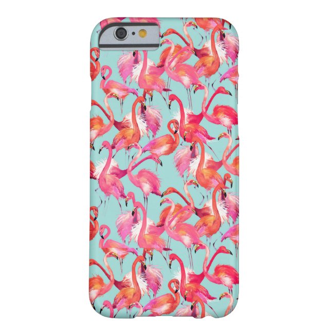 Aquarell-Flamingos erfasst Case-Mate iPhone Hülle (Rückseite)