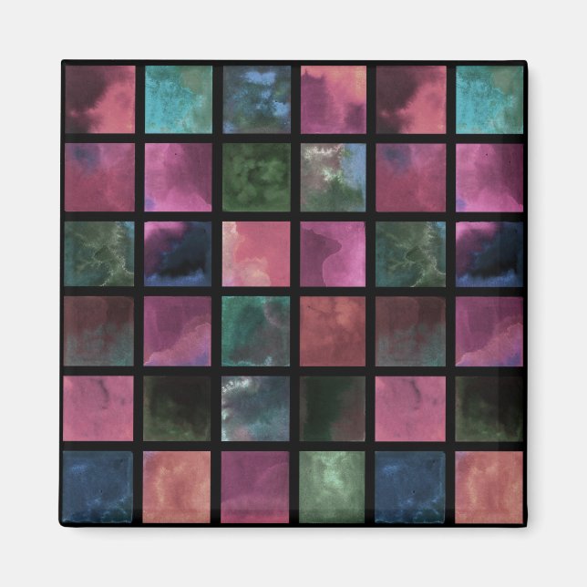 Aquarell, Fliesen Magnet (Vorne)