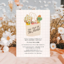 Aquarell Fresh Off The Market Brautparty