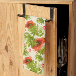 Aquarell Fruchttuch - Paw Paw Geschirrtuch