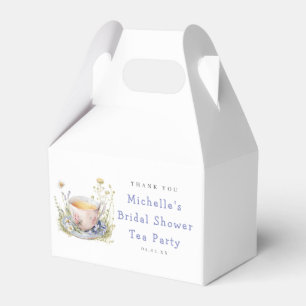 Aquarell-Frühlings-Brautabschied-Teeparty Geschenkschachtel