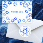 Aquarell Fun Blue Star von David Bar Bat Mitzvah Dankeskarte<br><div class="desc">Perfekt Spaß DANK YOU card zu senden nach einem Fledermaus Mitzvah, Bar mitzvah oder anderen jüdischen Feiern! Handgefertigte Aquarellkunst für Sie auf der Vorderseite und leere Rückseite! Vollständig anpassbar! Klicken Sie auf "Personalisieren" oben, um den Text zu bearbeiten. Klicken Sie auf "Bearbeiten mit dem Designwerkzeug", um die Schriftart, Farben und...</div>