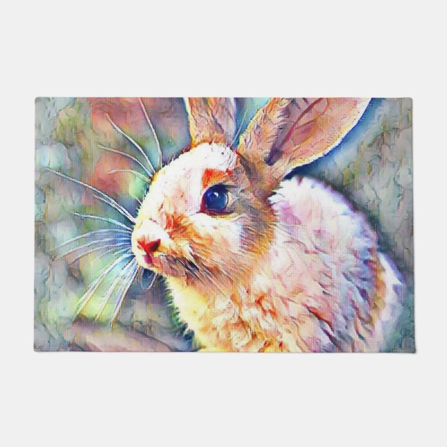 Aquarell Fußmatte (Vorderseite)