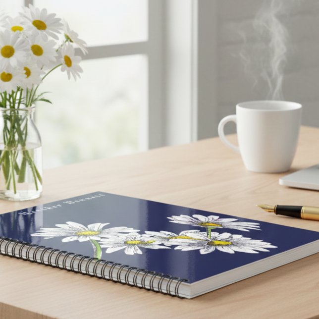 Aquarell-Gasterei Blumen Boho-Weihnachtsgeschenk Notizblock (Von Creator hochgeladen)