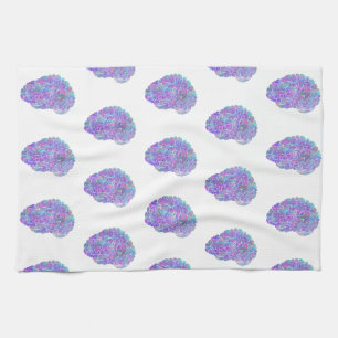 Aquarell-Gehirn Geschirrtuch