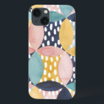 Aquarell-geometrische Kreise Case-Mate iPhone Hülle<br><div class="desc">Aquarell-geometrischer Kreis-Künstler: Anmut Popp</div>