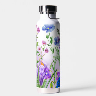 Aquarell geschnitten trinkflasche