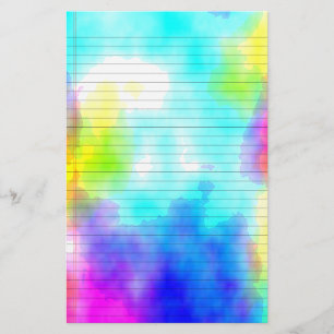 Aquarell gezeichnetes Briefpapier