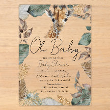 Aquarell-Giraffe-Wilde-Baby-Party