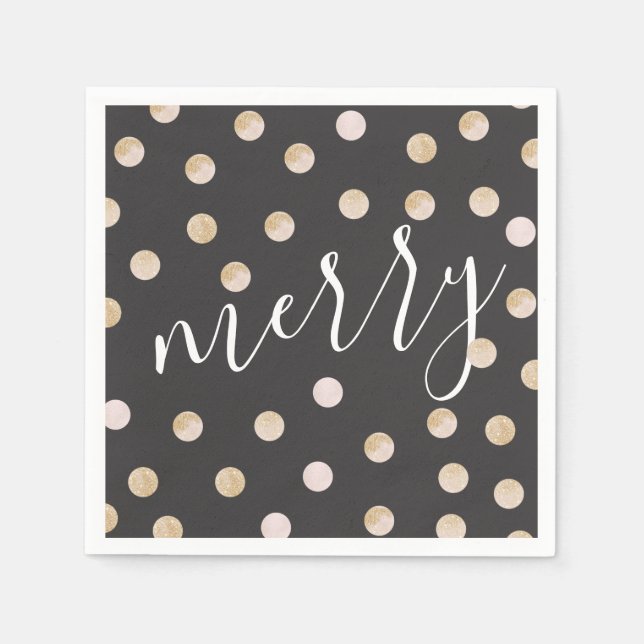 Aquarell & Gold | Serviette (Vorderseite)