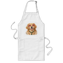 Aquarell Golden Retriever Hund | Haustierliebhaber