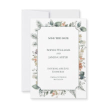 Aquarell-Grün-Botanische Hochzeit