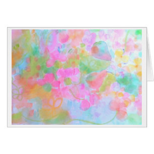 Aquarell Grußkarte.