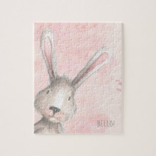 Aquarell-Hasen-Häschen-Hallo individuell