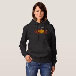 Aquarell Herbst Herbst-Pumpkin-Blüten Hoodie