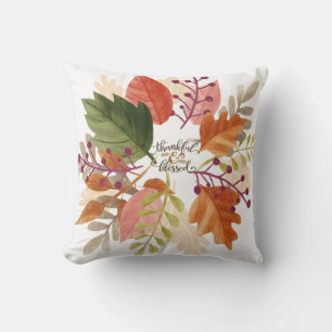 Aquarell Herbst Thanksgiving Wende-Kissen Kissen