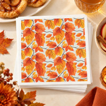 Aquarell Herbstlaub – Lebendiges Herbstlaub