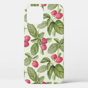 Aquarell-Himbeer-Nahtloses Musterdesign Case-Mate iPhone Hülle