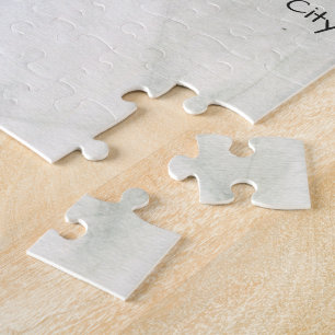 Aquarell-Hochzeits-Andenken für Neuvermählte Puzzl