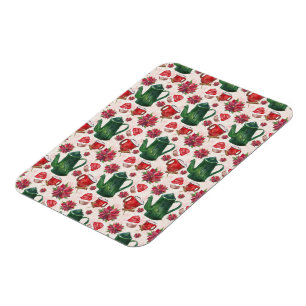 Aquarell Holiday Tee Party Magnet