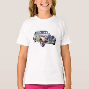Aquarell-Illustration eines klassischen Oldtimers T-Shirt